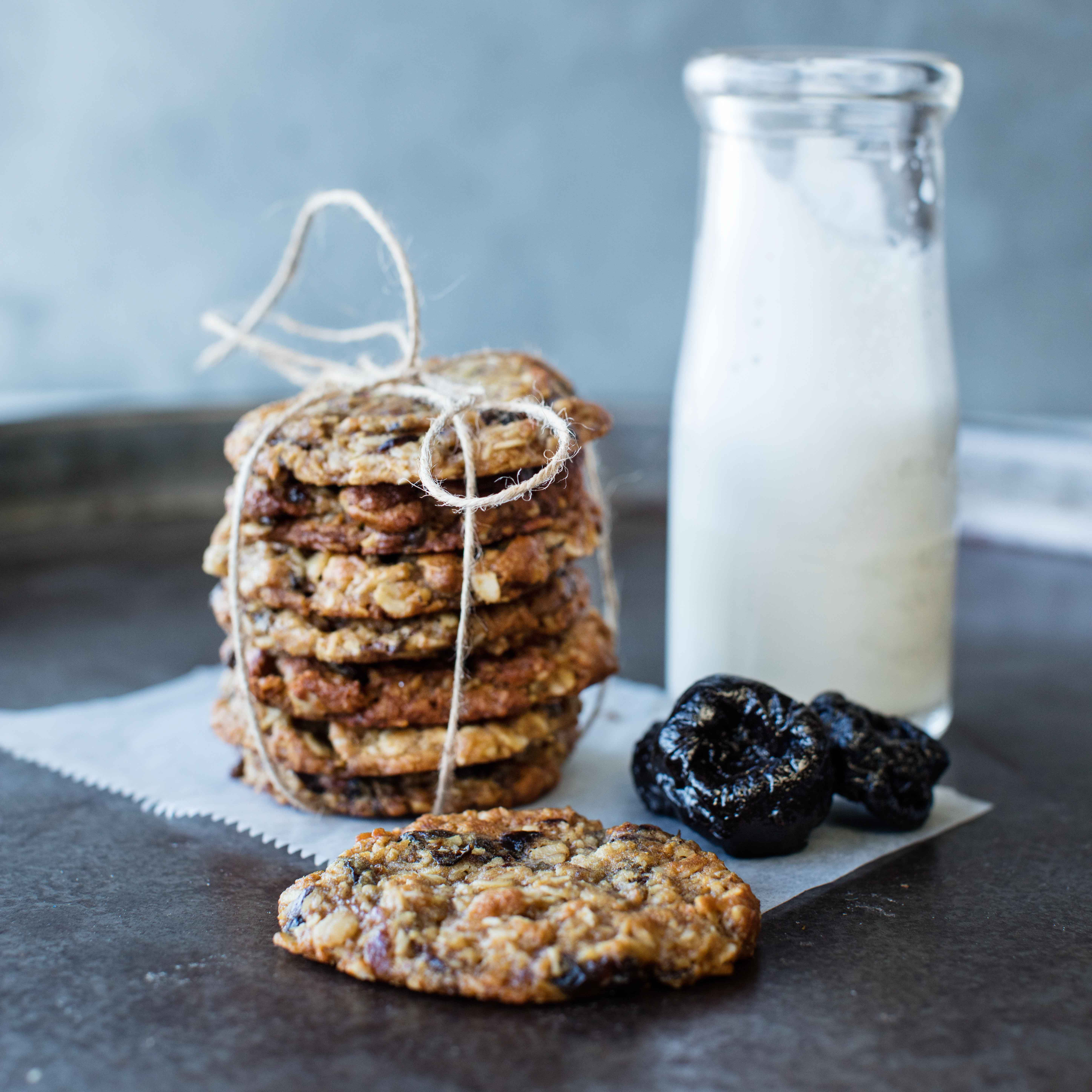 Anzac Biscuits with Prunes