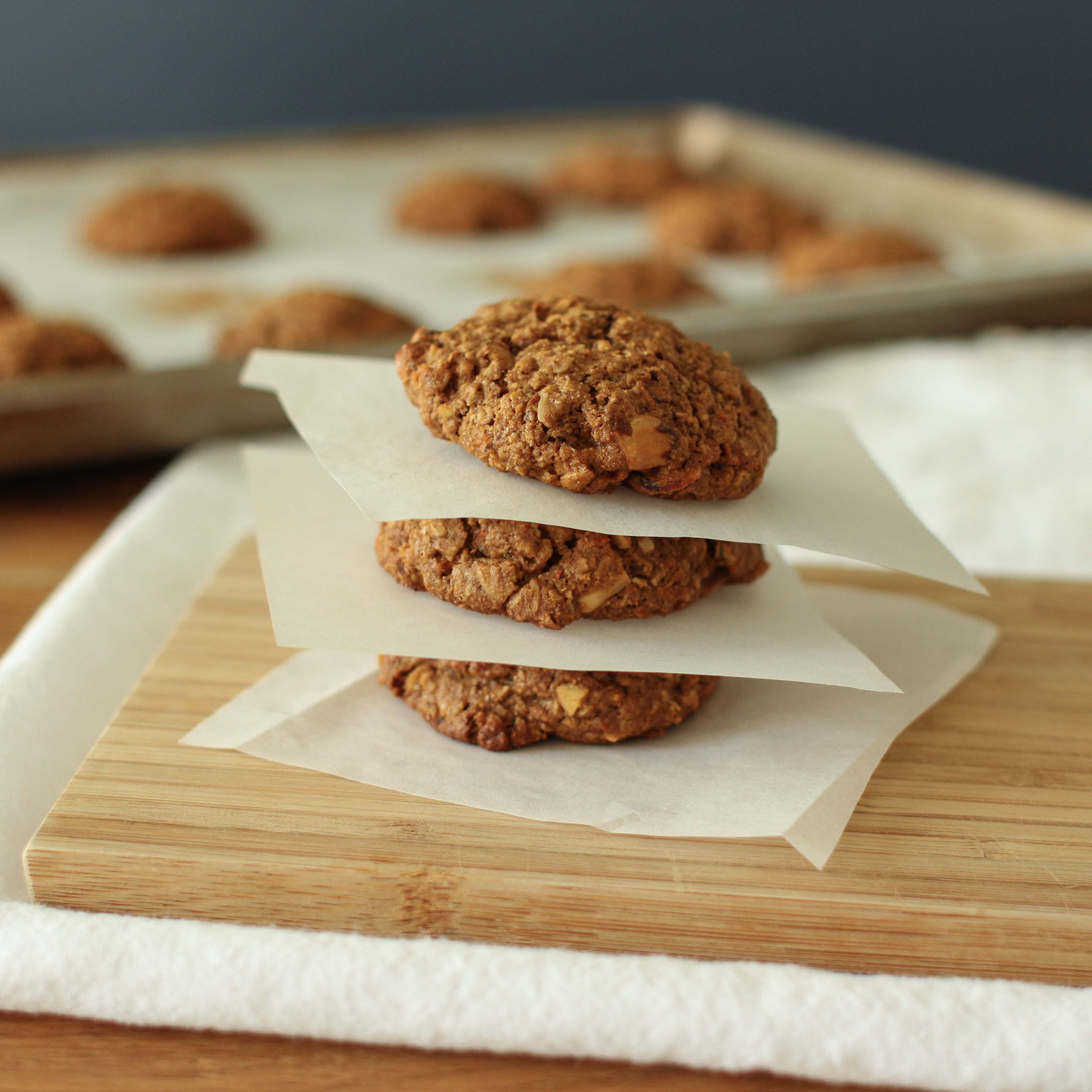 Carrot Cake Breakfast Cookies