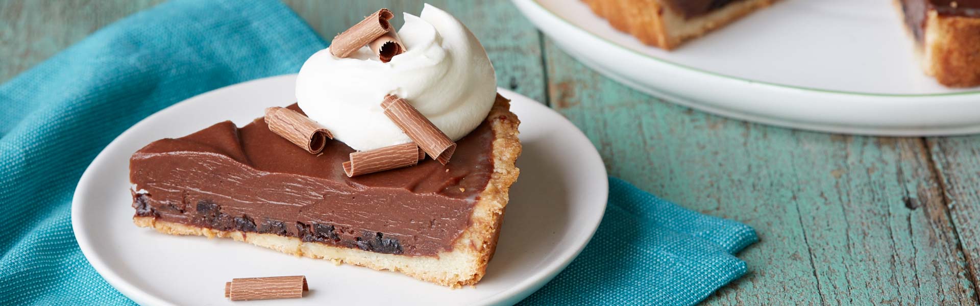 Chocolate Prune Tart with Walnut Cookie Crust