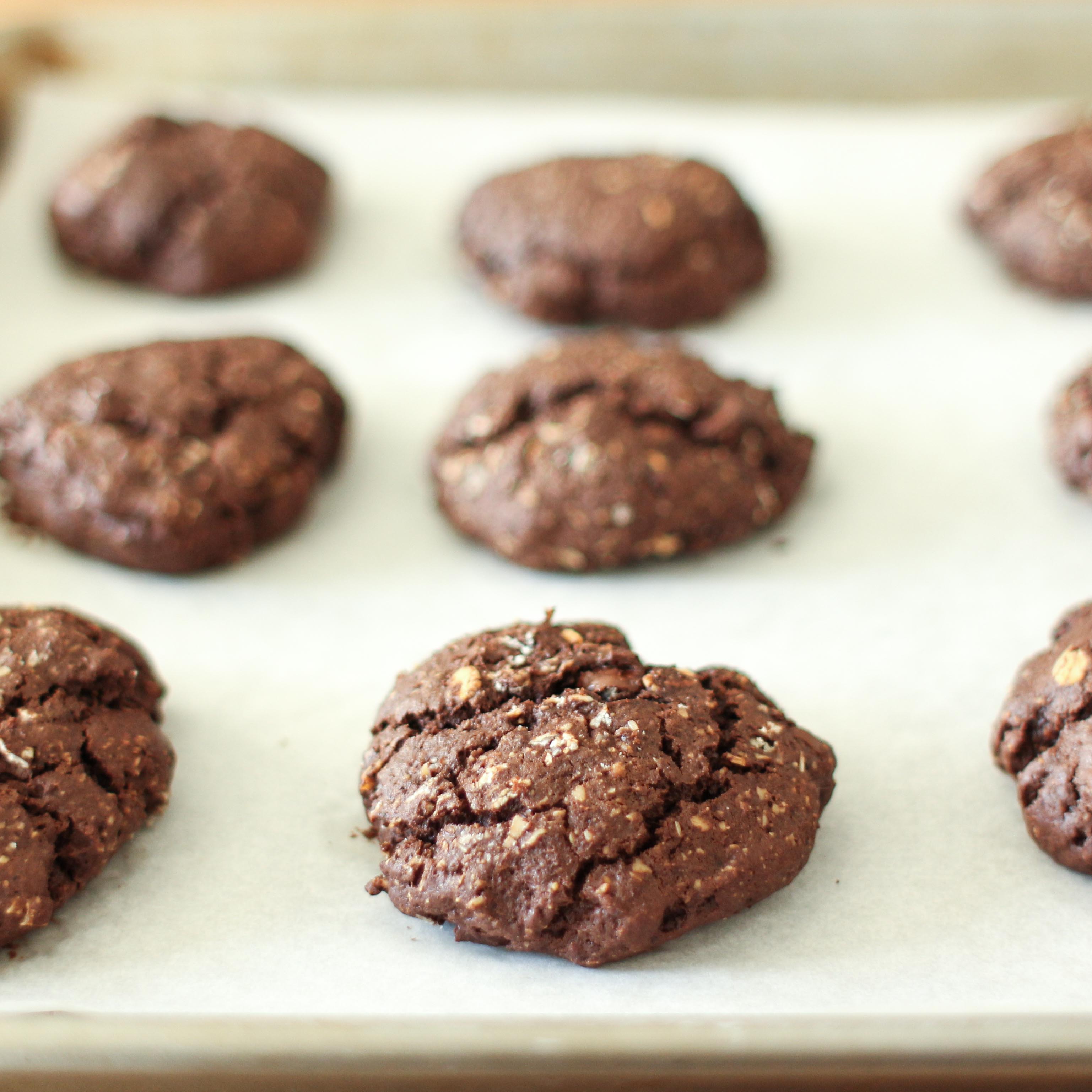 Mocha Chocolate Breakfast Cookies