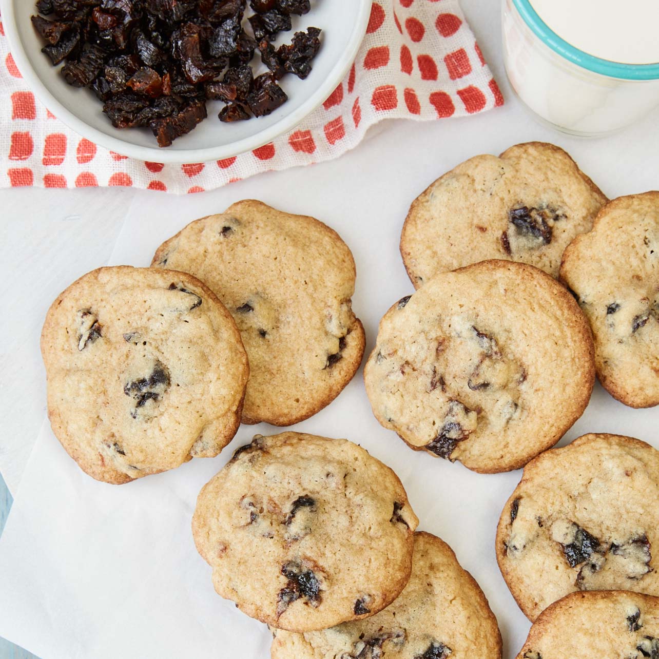 Spiced Soft Prune Cookies