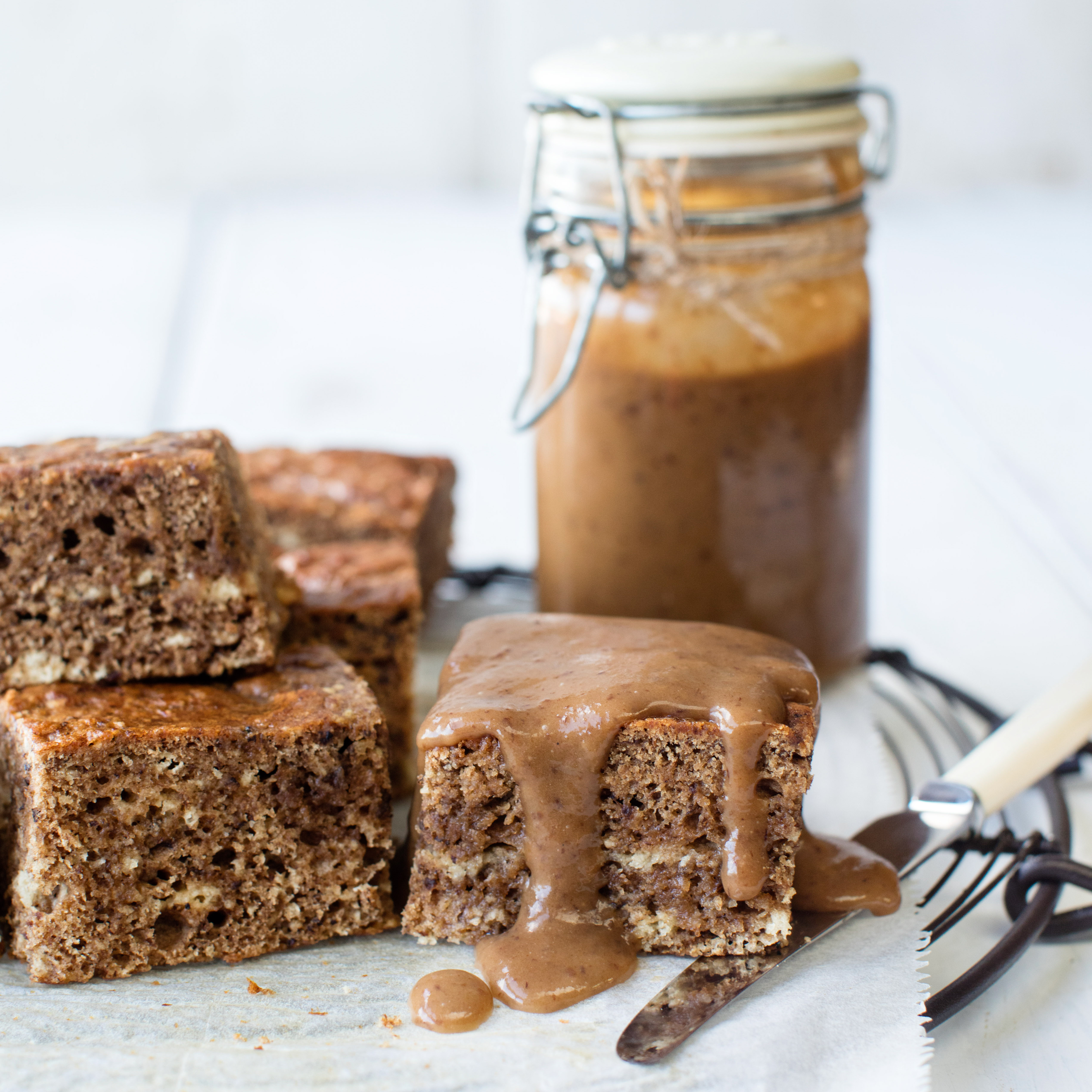 Sticky Toffee Pudding with Prunes