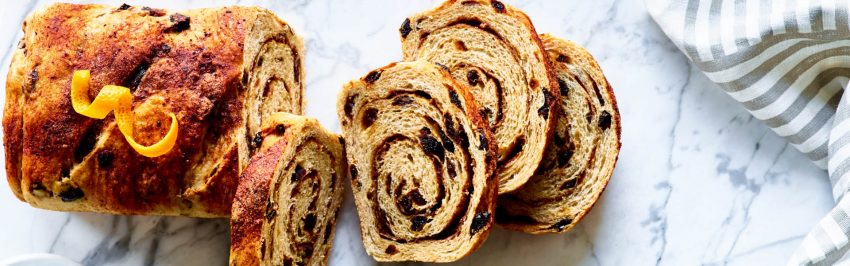 orange swirl bread uses prunes for flavor and texture