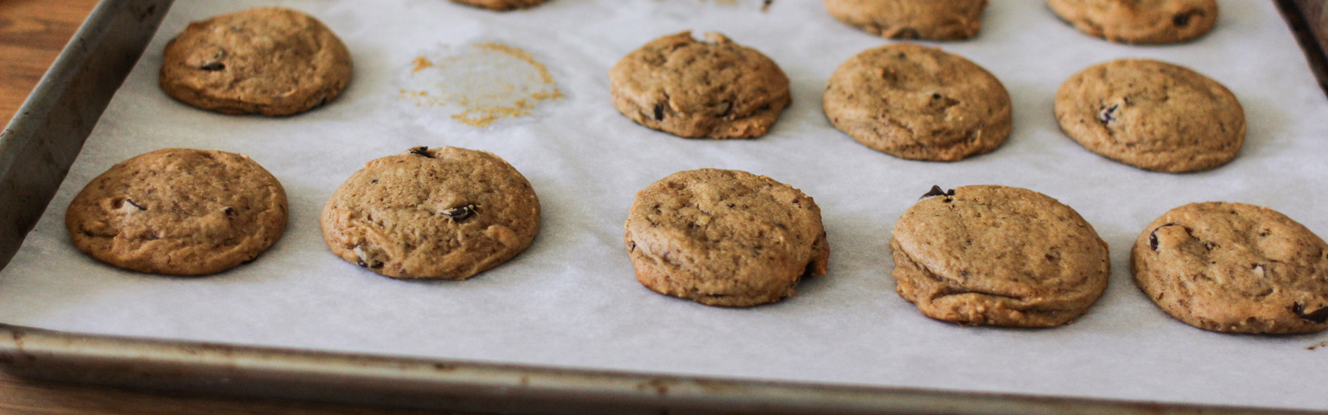 Make chocolate chip cookies that are chewy and delicious but also low in fat and sugar and vegan by using Sunsweet Dried Plum Puree