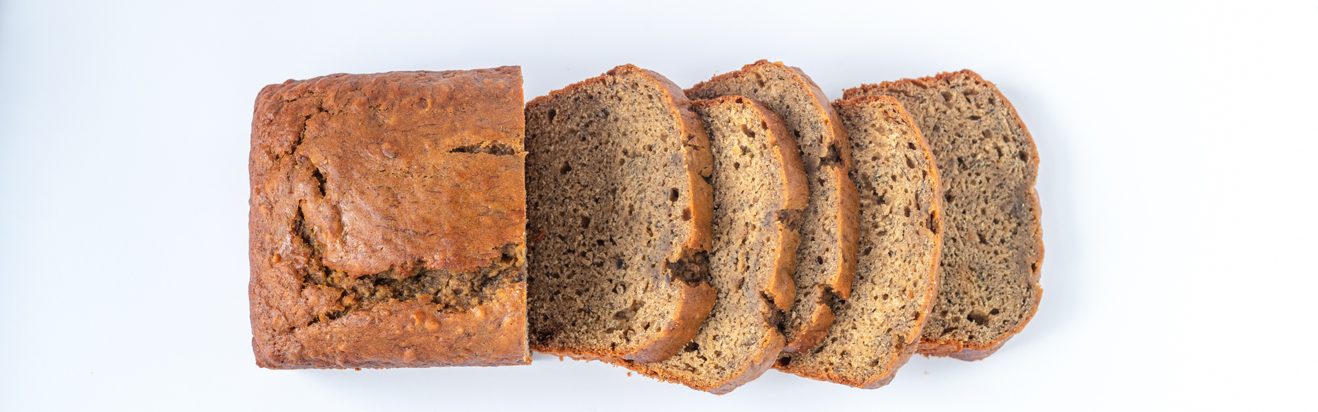 How to make moist, flavorful banana bread with less fat and sugar using Sunsweet Prunes