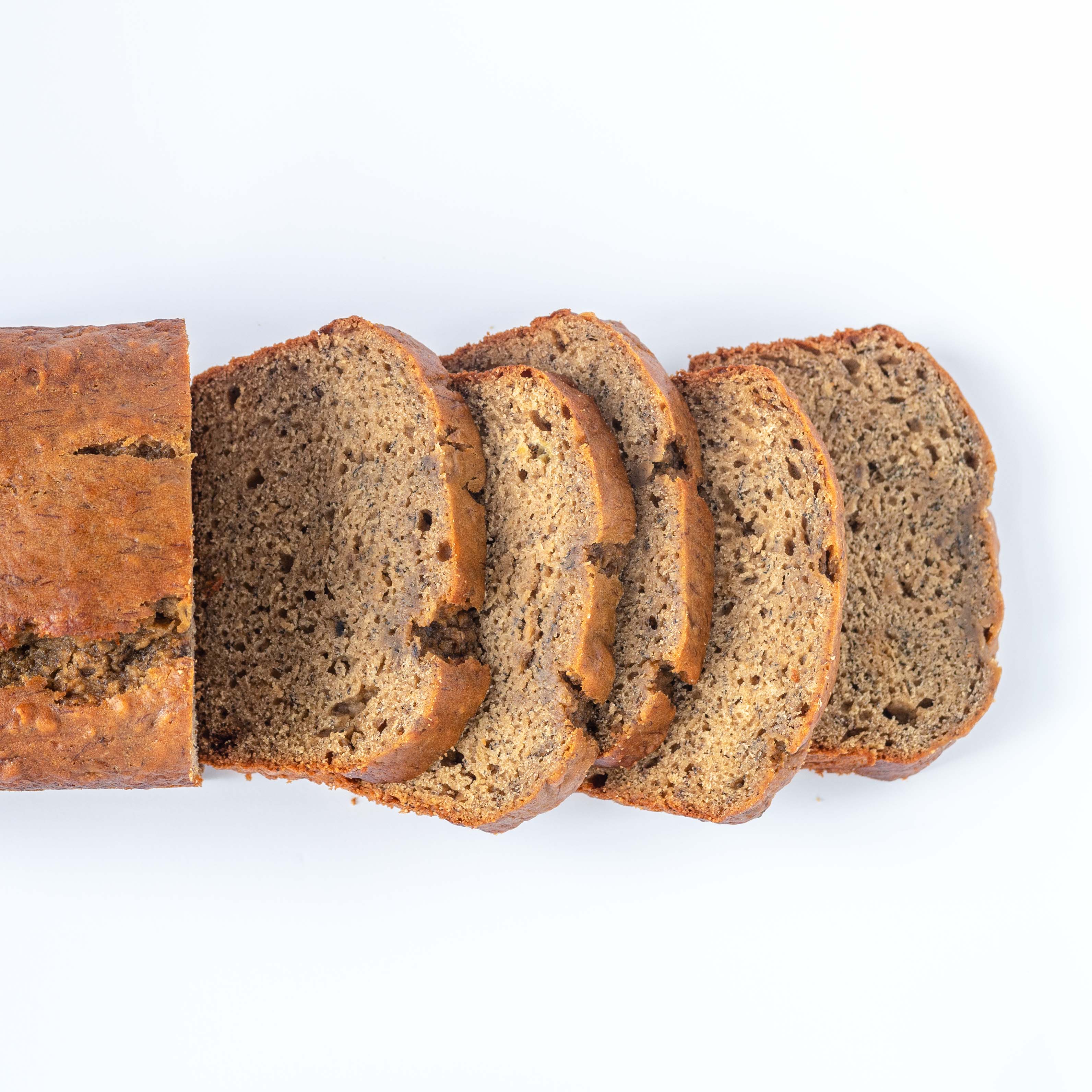 Reduced Fat and Sugar Banana Bread