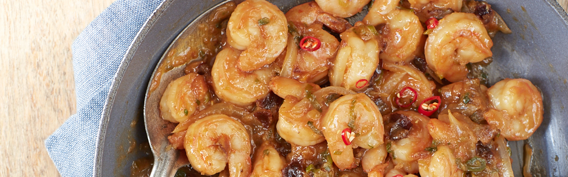 chili shrimp stirfy