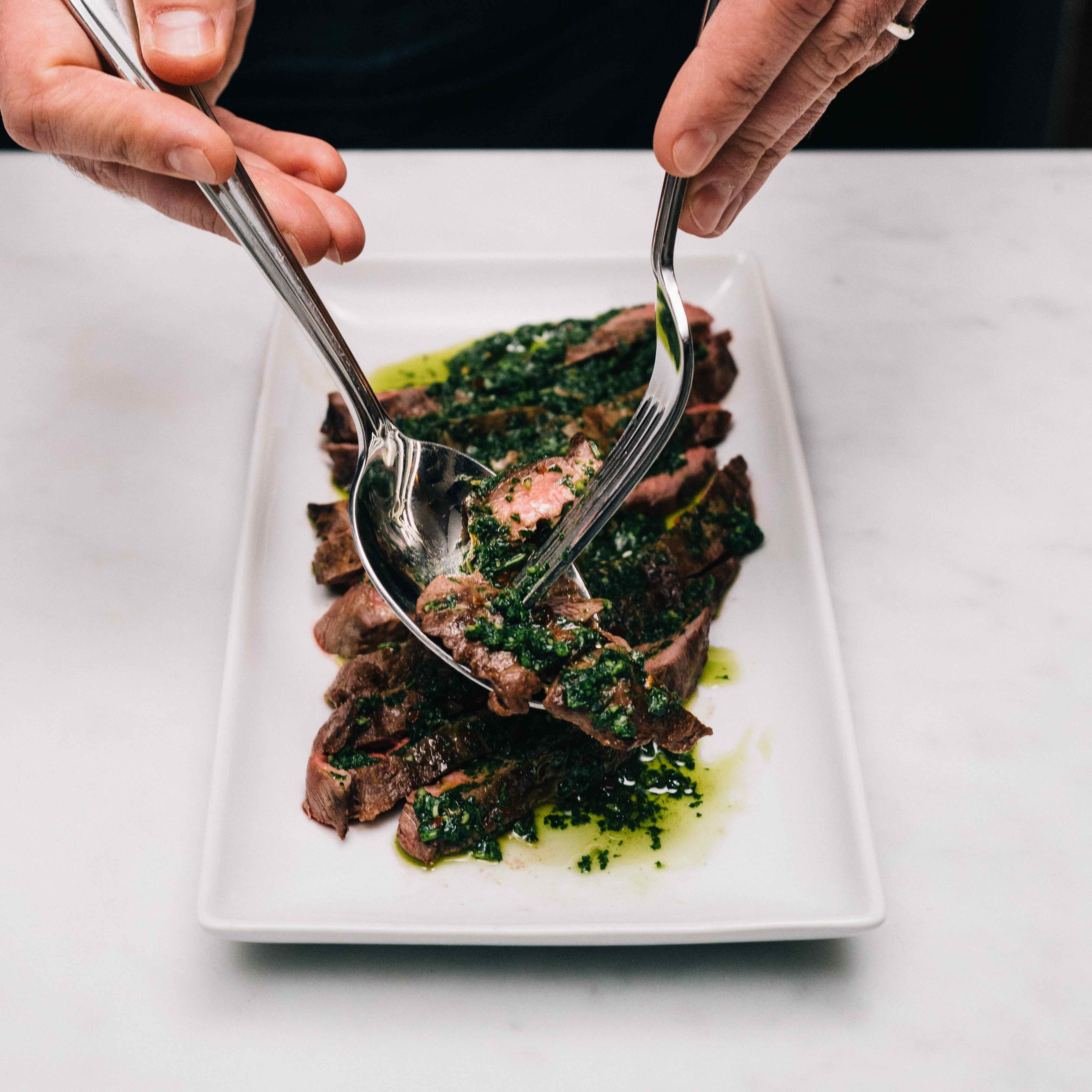 Chimichurri with Cilantro and Parsley