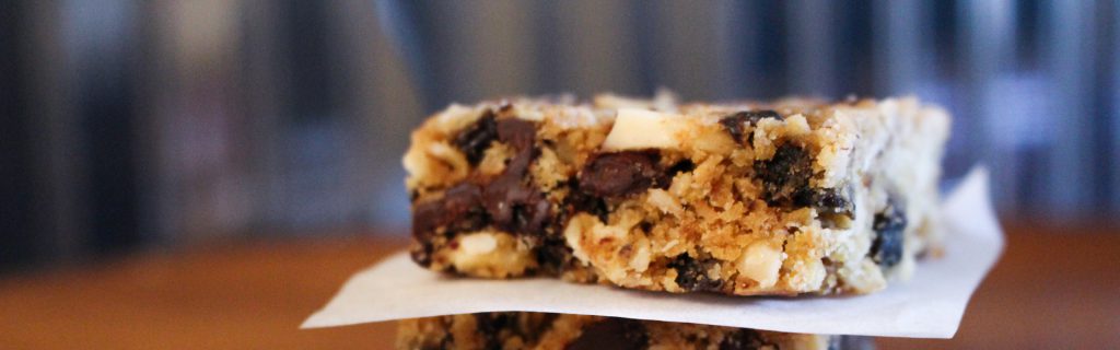 coconut chocolate prune squares