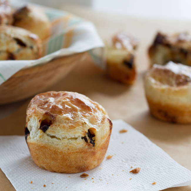 Gluten-free Brazilian cheese bread is a great base recipe for prunes. This chewy version uses goat cheese with prunes and is great with cheese plates.