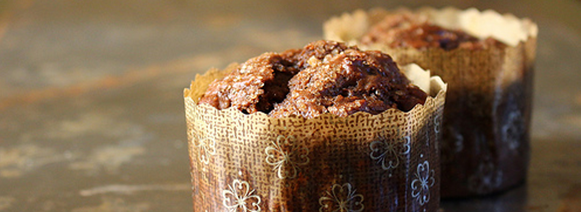 Dried cherries and chocolate are already a classic pairing, but mixing Diced Dried Plums and Dried Plum Puree into the batter helps the flavors come together even more by imparting a rounded sweetness.