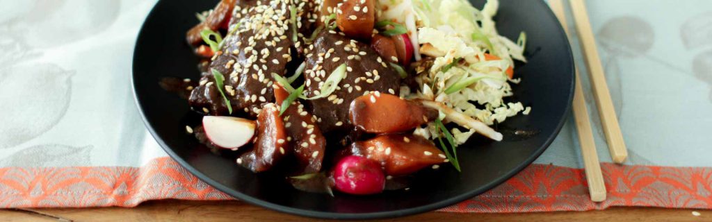 pressure cooker Korean shortribs recipe