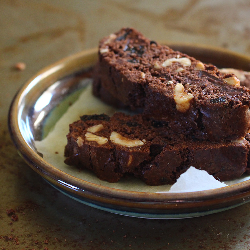 Chocolate Hazelnut Biscotti