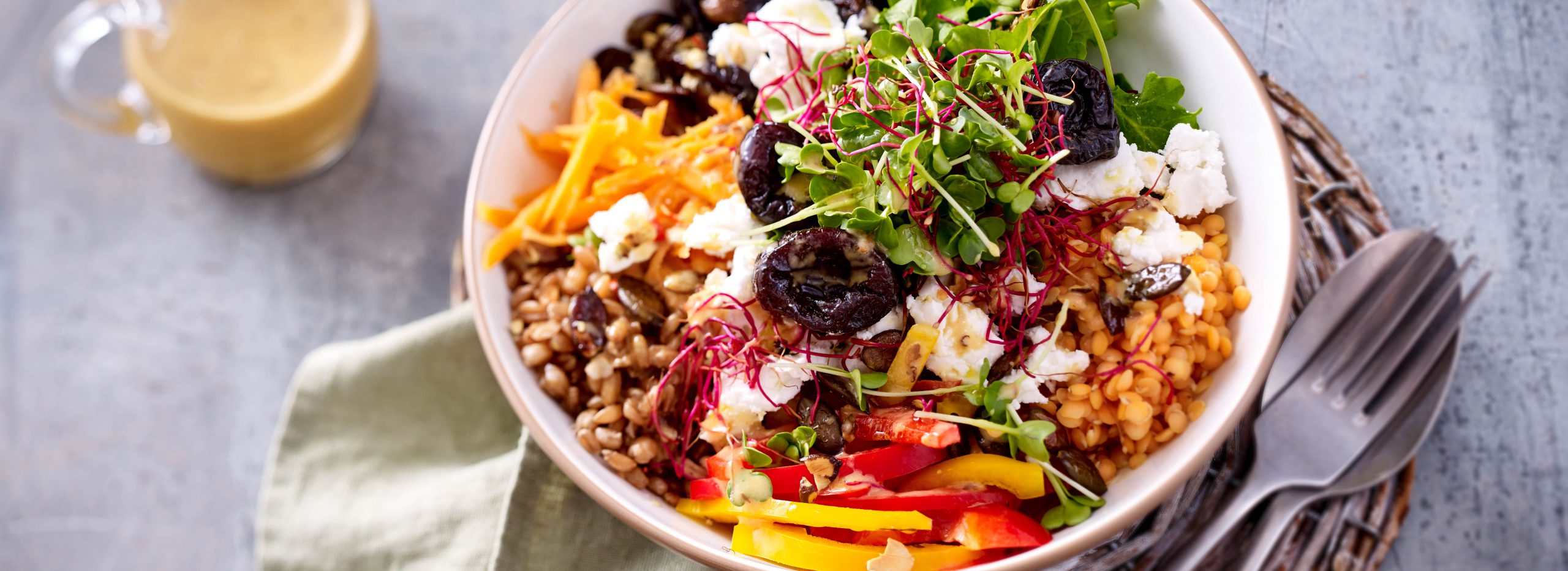 wheatberry salad